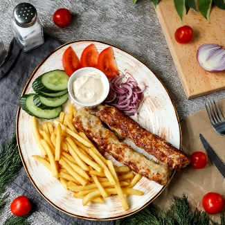 Комплексный обед с куриным люля